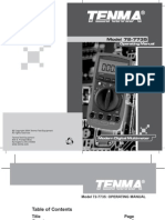 Tenma Multimeter 72-7735