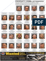 Most Wanted Property Crime Offenders, May 2014