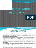 Medidores de Turbina