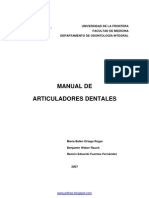 Manual Articuladores Dentales