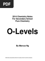 Olevels Chemistry Notes - Pure Chemistry