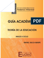 Teoría de La Educación