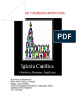 Catolicidad y Sucesion Apostolica Documento Mons Mtyt