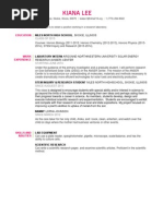 Stem Resume