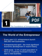 2014 Pearson Education, Inc. Publishing As Prentice Hall Ch. 1: The Foundations of Entrepreneurship