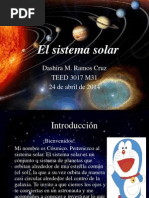 Webquest El Sistema Solar