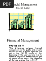 Financial Management: by Jon Lang