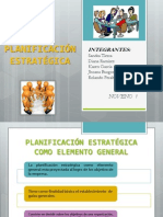 Planificación Estratégica