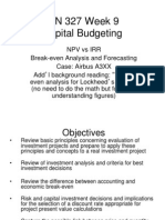 Week 9 Notes OnCapital Budgeting