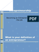 Intrapreneurship