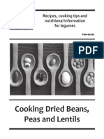 Cooking Dried Beans, Peas and Lentils: Recipes, Cooking Tips and Nutritional Information For Legumes