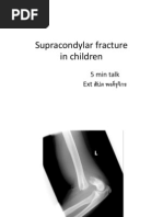 Supracondylar Fracture