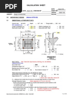 Anchor Bolt Design