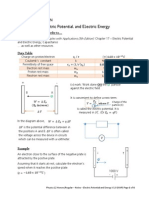 Electric Potential and Energy