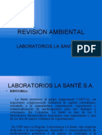 Revision Ambiental Laboratorios La Sante