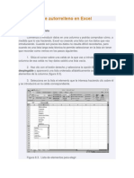 Funciones de Autorrelleno en Excel PDF