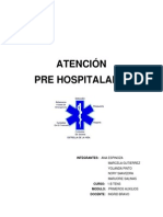 Trabajo Atencion Pre Hospitalaria