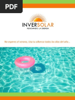 Promo Calentadores Solares Albercas