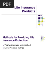 Life Insurance Products