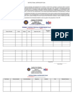 Instructional Supervisory Plan