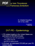 DVT Pulmonary Embolism