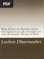 Arya Bhadracharya Pranidhana Raja Commentary by Lochen Dharmashri