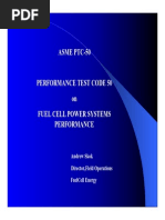 Asme Ptc-50: Andrew Skok Director, Field Operations Fuelcell Energy