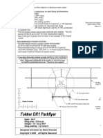 Fokker DR1 Plans (Assembly Drawing)