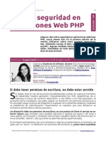 Guía de Seguridad en Aplicaciones Web PHP