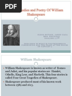 The Tragedies and Poetry of William Shakespeare