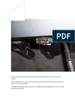 Holden Commodore VR Fault Codes & Instructions