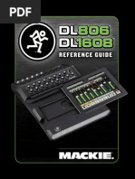 Mackie DL1608 Reference Guide