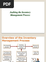 Auditing The Inventory Management Process