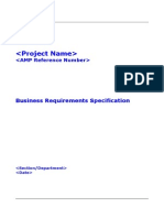 Business Requirements Specification