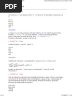 Exercícios Resolvidos III: 1. FUVEST 94 - 1 Fase