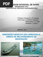 Dimensoes Básicas Das Hidrovias e Obras de Melhoramento