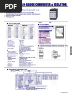 MT-SG Strain Gauge Converter & Isolator: Feature