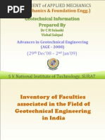 Geotechnical Information