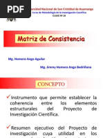 C 16 Matriz de Consistencia y Proyecto de Investigacion Homero Ango A