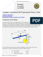 CTM Ejemplo - Modelación Del Experimento Barra y Bola