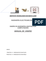 Manual de Practicas en Solidworks 1