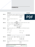 Engineering Mathematics With Solutions