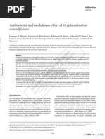 Antibacterial and Modulatory