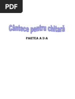 Caiet de Cantece Pentru Chitara 2