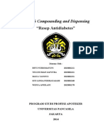 Compounding and Dispensing - Resep Diabetes Melitus