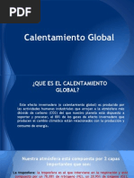 Presentacion Calentamiento Global