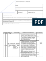 Planificación de Unidad de Aprendizaje