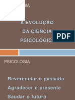 A Evolução Da Ciencia Psicologica