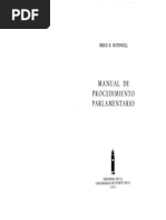 Manual de Procedimiento Parlamentario