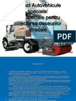 Proiect Autovehicule Speciale - Autospeciale Pentru Colectarea Deseurilor Stradale